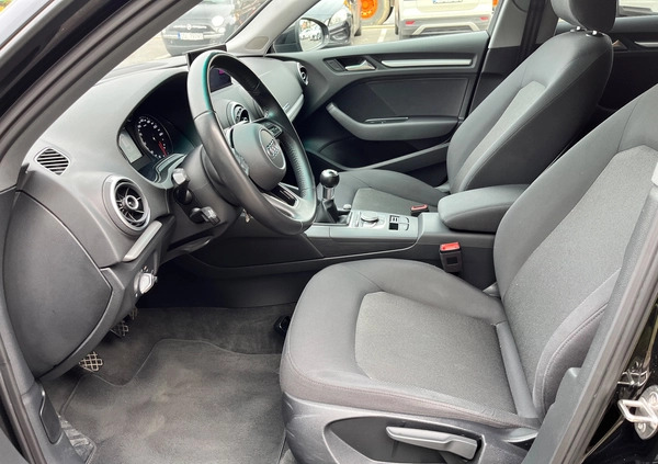 Audi A3 cena 61900 przebieg: 138000, rok produkcji 2016 z Września małe 667
